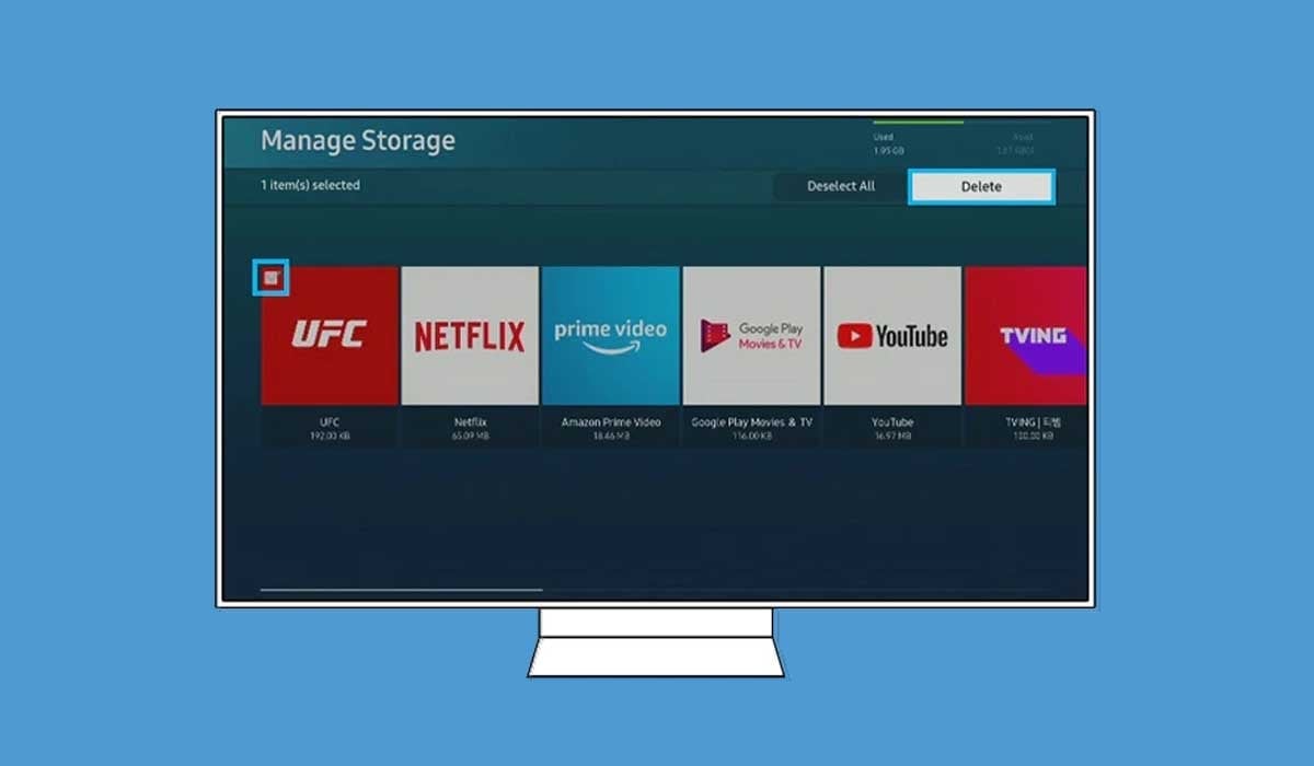 Samsung Smart TV Memory Full, Quick Fix TVsBook